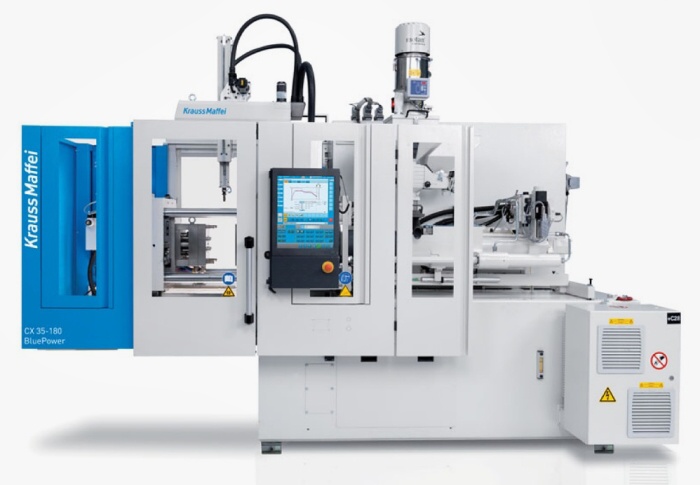 The new CX from KraussMaffei features high productivity and innovative detailed solutions with respect to energy efficiency, automation, space-saving design and zero-defect production