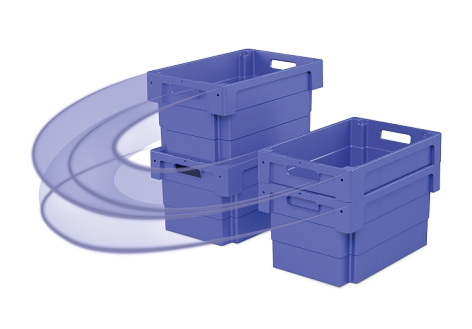 Rotary stacking box - BITO U-Turn. The new stacking and insertion box from BITO.