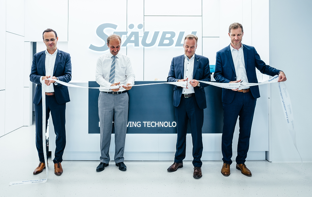 The grand opening of the new Stäubli offices in Pardubice (Czech Republic)