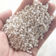 PE/PP regranulate white, filled with limestone