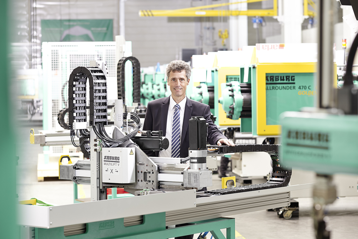 Oliver Giesen, Head of Projects at Arburg