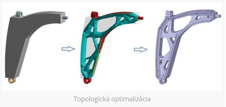 Topologická optimalizácia - Stepanek3D