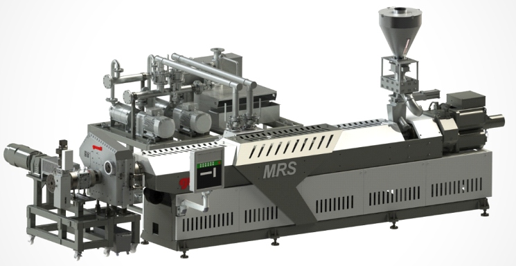 Gneuss extrusion unit for retrofitting recycling lines
