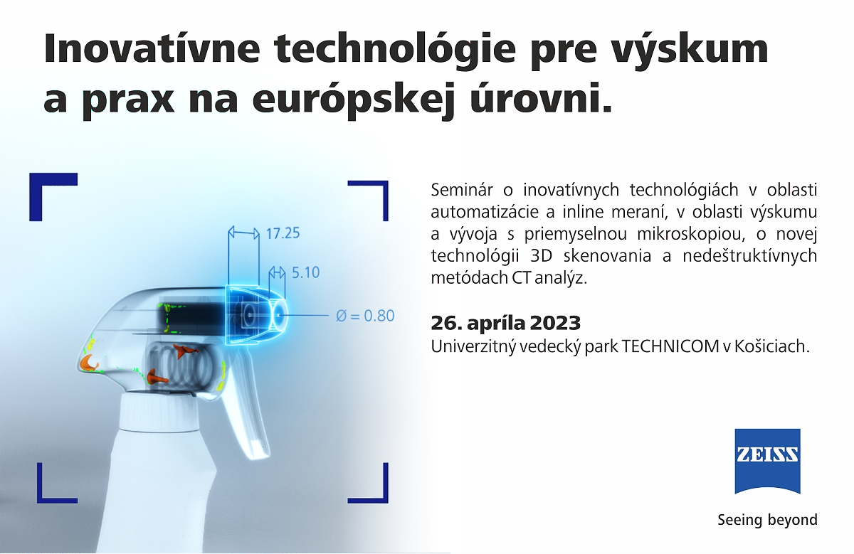 ZEISS - inovatívne technológie pre výskum a prax na európskej úrovni