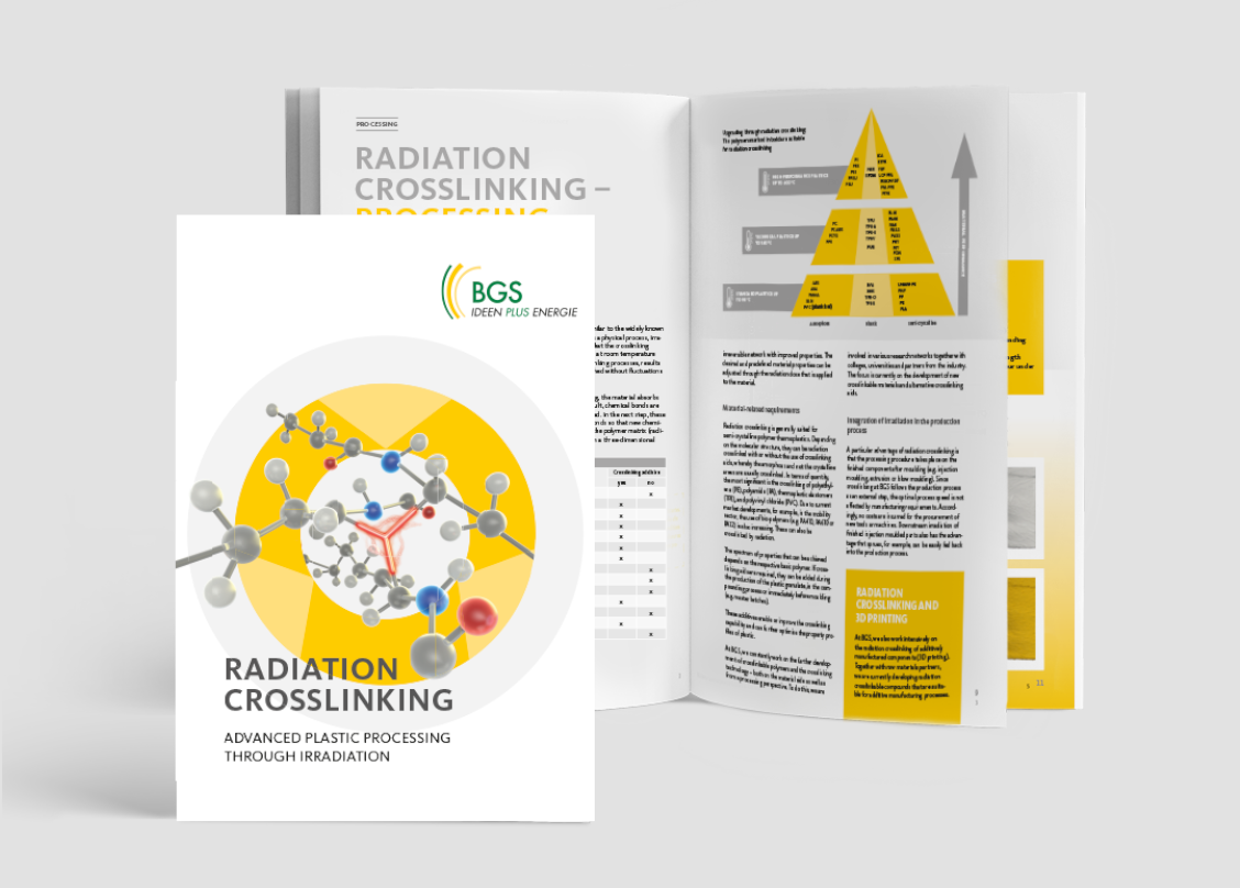 BGS - Technical brochure about radiation crosslinking of plastics