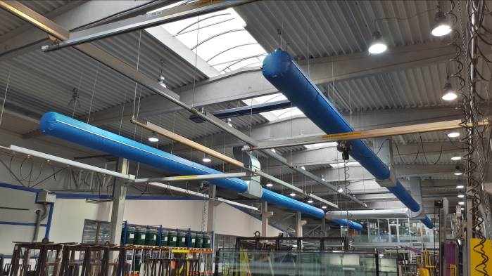 Colt International: adiabatic cooling for production halls