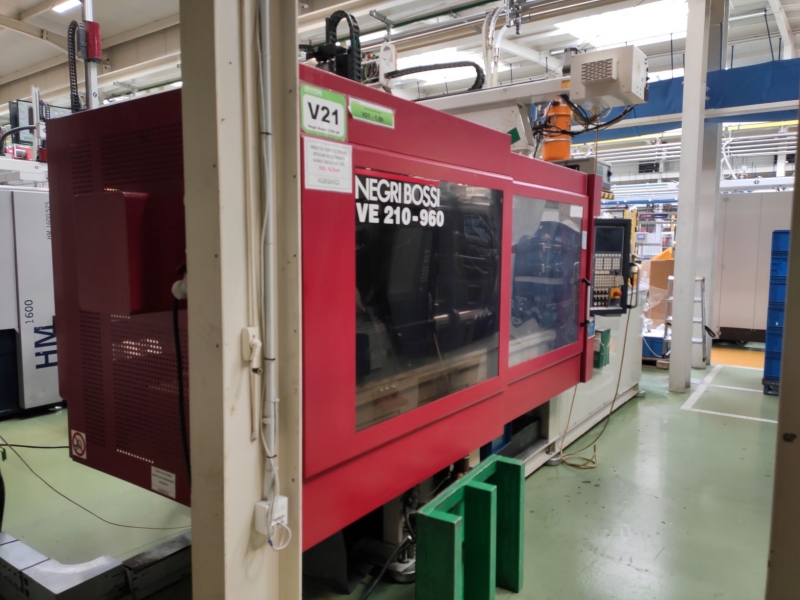 Negri Bossi electric injection molding machine