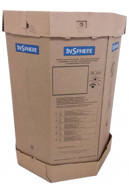 Cardboard octabins - used