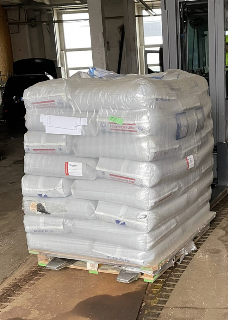 PP granulate (Borealis BG055AI)