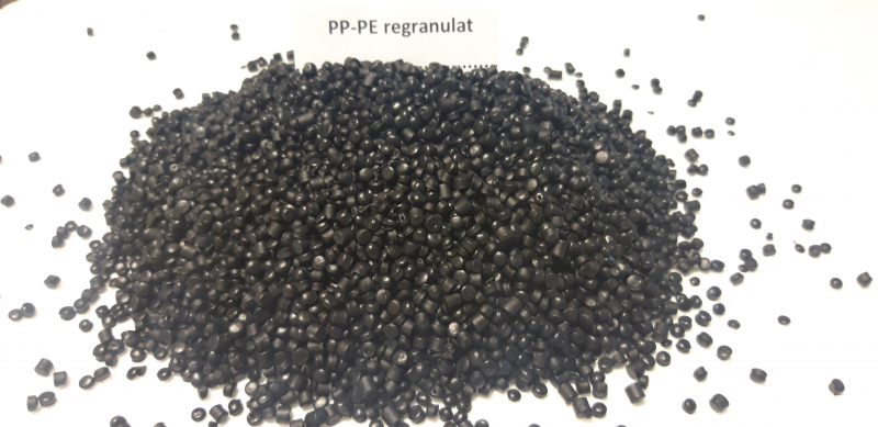 PP-PE 20% regranulate black