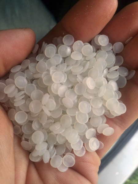 Regranulate LDPE + 10 % PA - natural