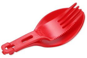 Folding plastic Příbor Primus Folding Sporka-tip on vacation with batohem