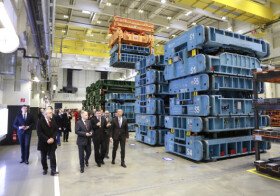 Economy Minister visited the Volkswagen plant in Bratislava Slovakia