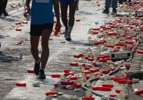 NATUR-PACK family of plastics for International Peace Marathon in Kosice